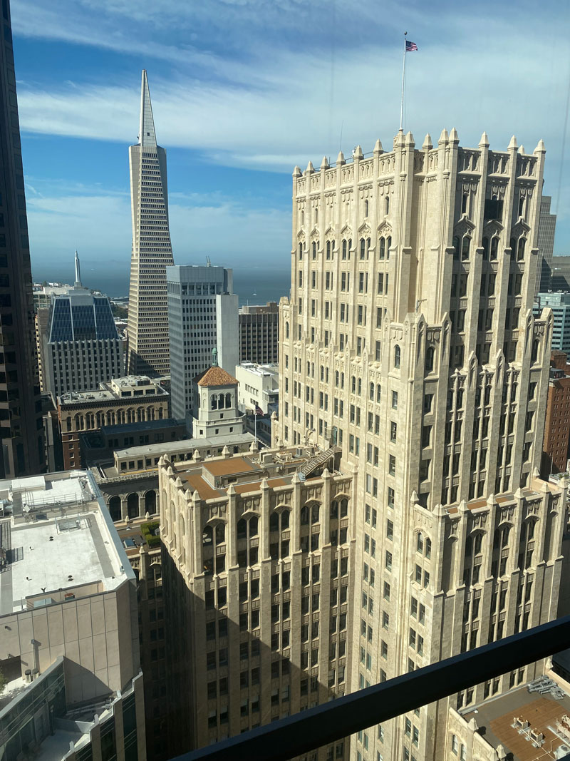 View of downtown San Francisco