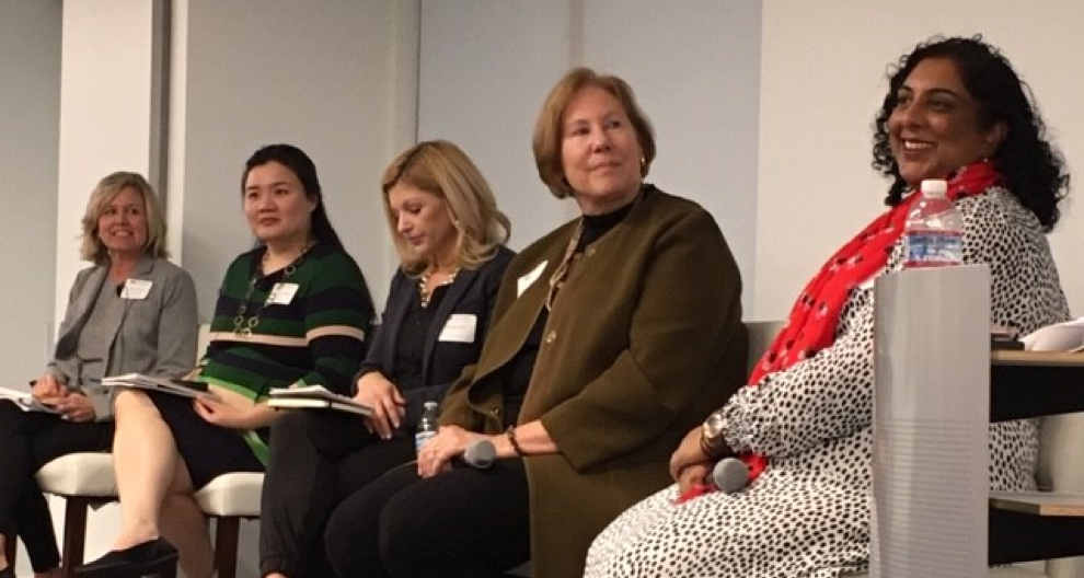Panel of women and wealth event
