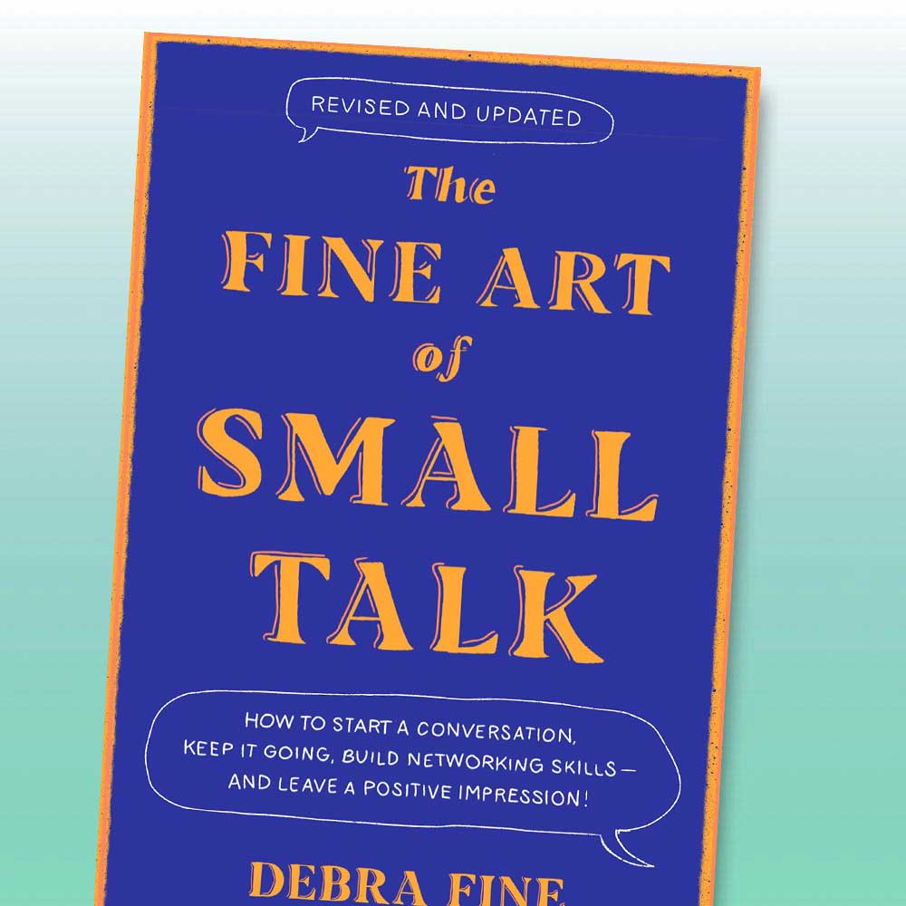 Fine art of small talk book cover