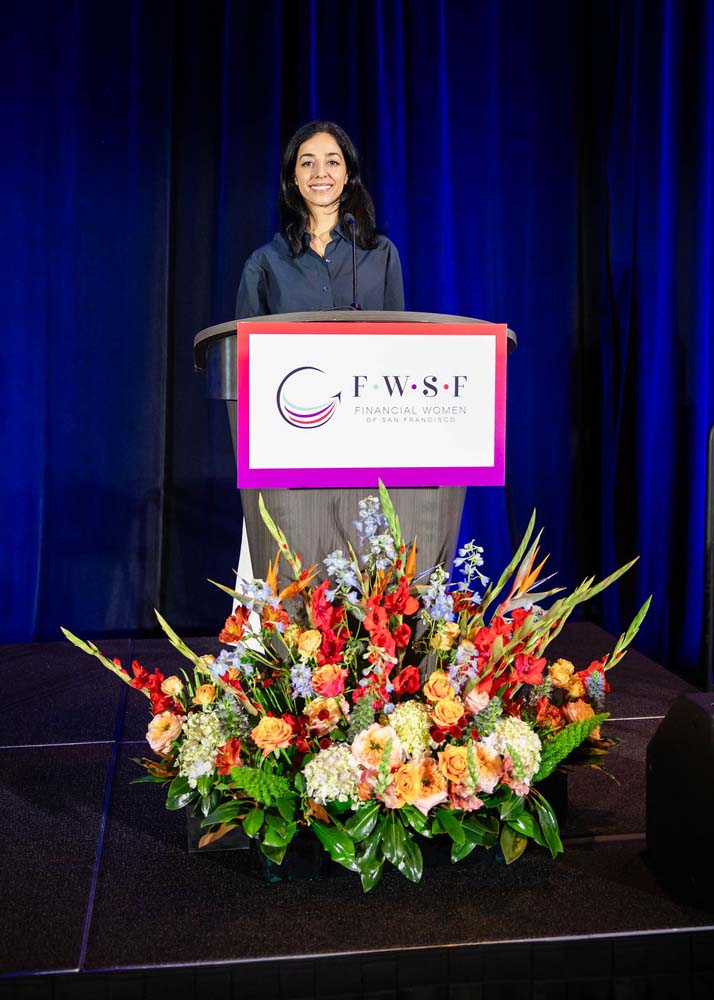 Financial Woman of the Year attendees