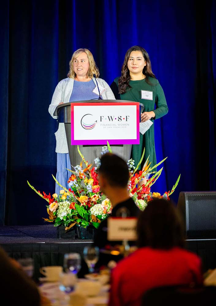 Financial Woman of the Year attendees