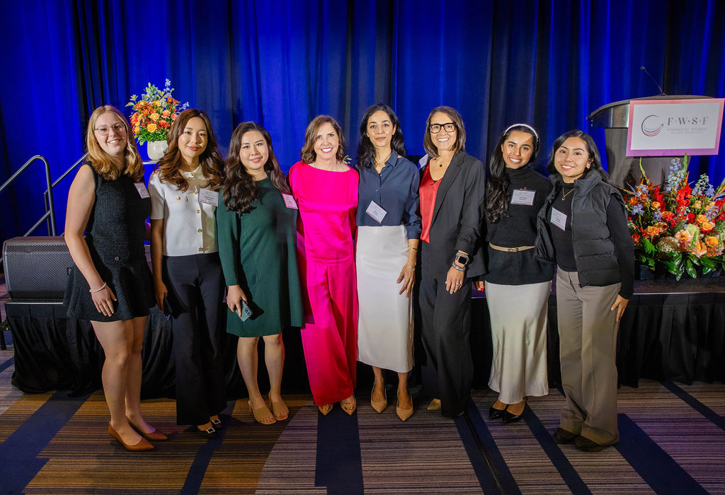 Financial Woman of the Year attendees