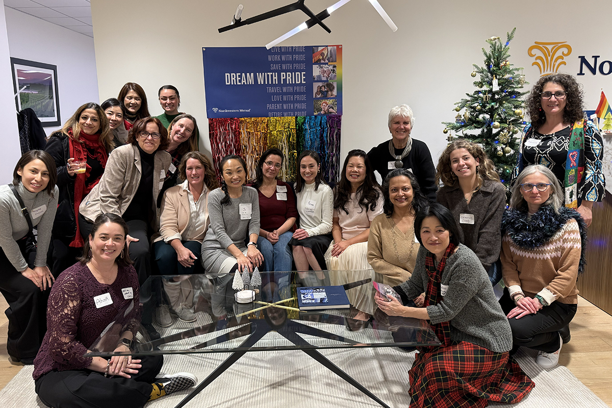 women at cookie exchange